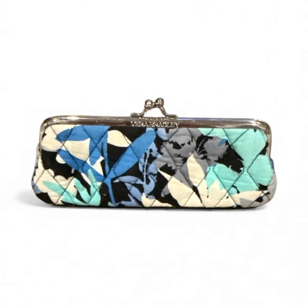 Vera Bradley Blue and Black Women's Clutch